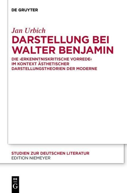 Produktbild: Darstellung bei Walter Benjamin