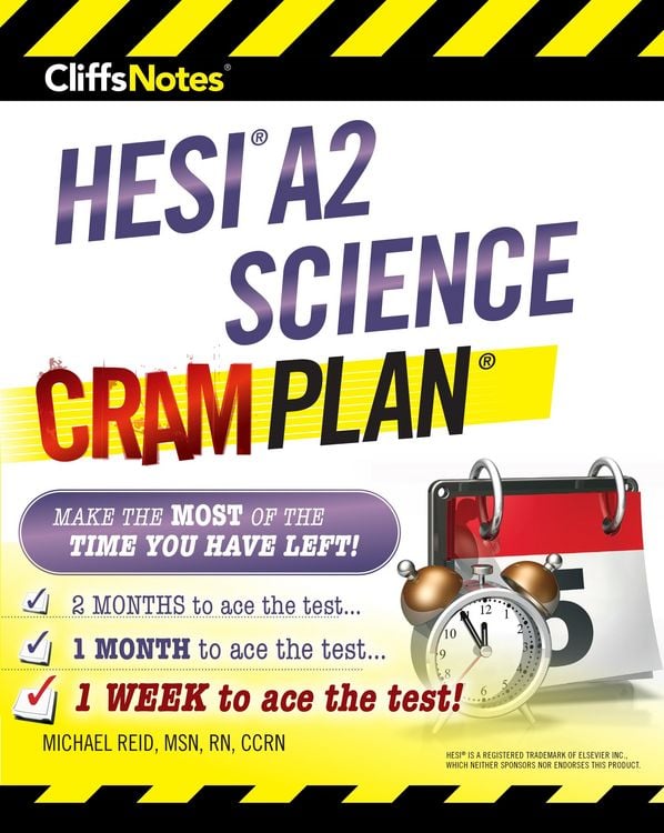 Produktbild: CliffsNotes HESI A2 Science Cram Plan