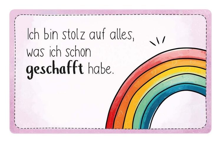 Produktbild: 100 Doodleteacher Mutmachkarten &ndash; Achtsamkeit und Selbstvertrauen
