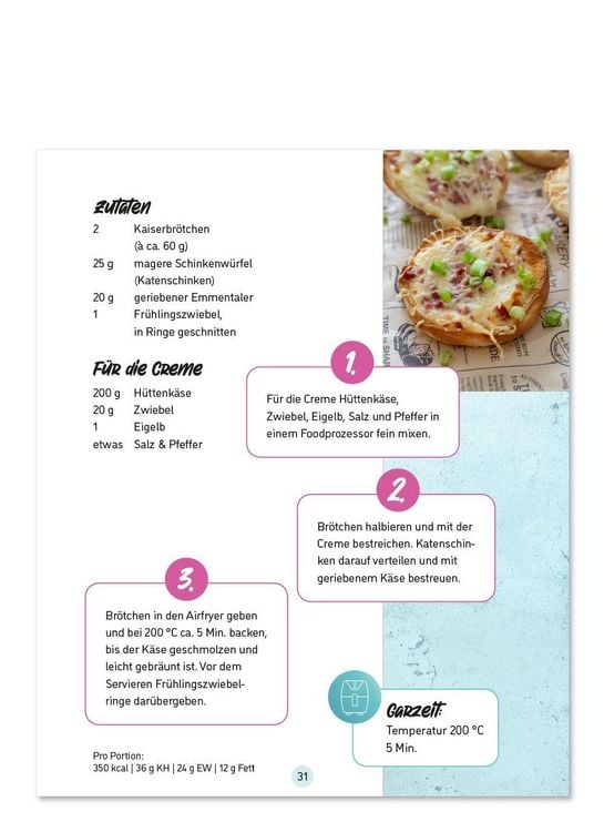 Produktbild: High Protein Fast Food aus dem Airfryer