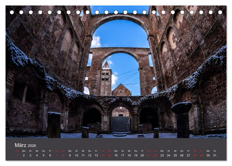 Produktbild: im stift zu bad hersfeld (Tischkalender 2026 DIN A5 quer), CALVENDO Monatskalender
