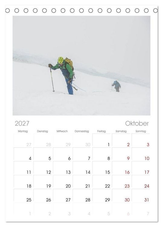 Produktbild: Tischplaner 2027 - Climbing Solutions - Bergsport weltweit (A5 Tischkalender zum Aufstellen) CALVENDO