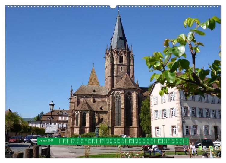 Produktbild: Wissembourg - Tor zum Elsass (Wandkalender 2027 DIN A2 quer), CALVENDO Monatskalender