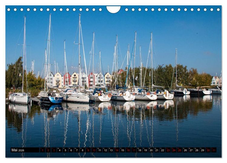 Produktbild: Hansestadt Greifswald (Wandkalender 2026 DIN A4 quer), CALVENDO Monatskalender