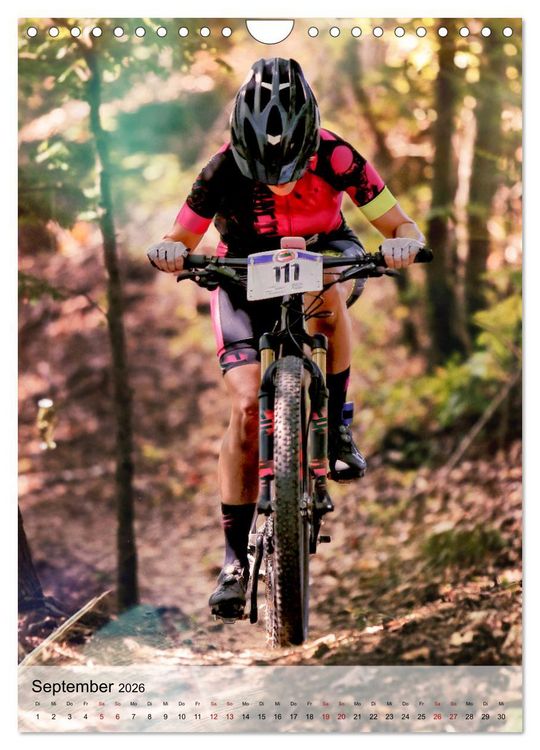 Produktbild: Mountainbike - einfach Spa&szlig; (Wandkalender 2026 DIN A4 hoch), CALVENDO Monatskalender