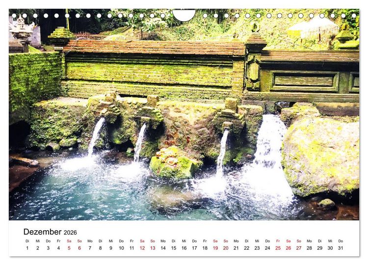 Produktbild: Wunderwelt Asien (Wandkalender 2026 DIN A4 quer), CALVENDO Monatskalender