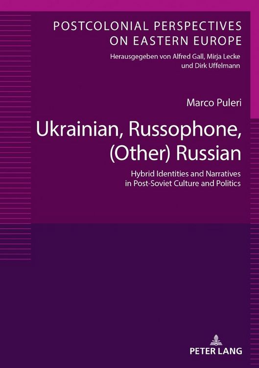Produktbild: Ukrainian, Russophone, (Other) Russian