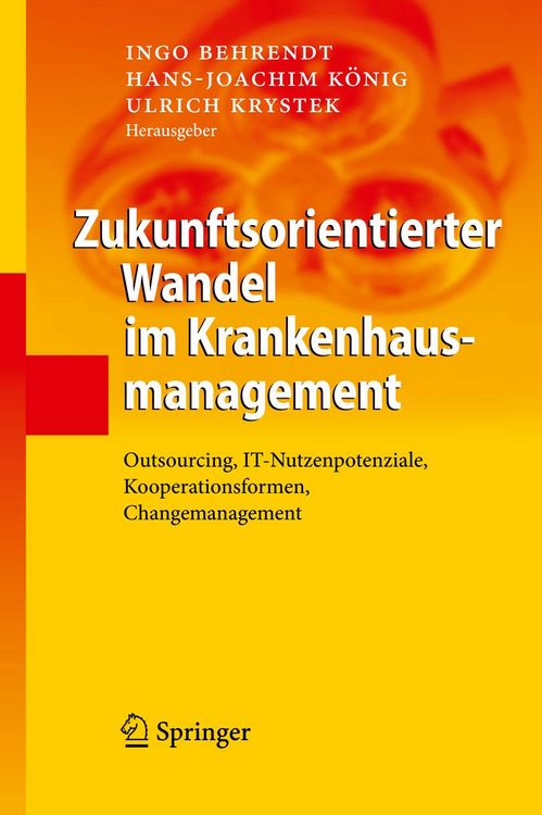 Produktbild: Zukunftsorientierter Wandel im Krankenhausmanagement