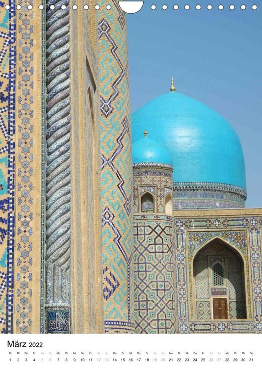 Produktbild: Usbekistan - Zauber der Seidenstra&szlig;e (Wandkalender 2022 DIN A4 hoch)