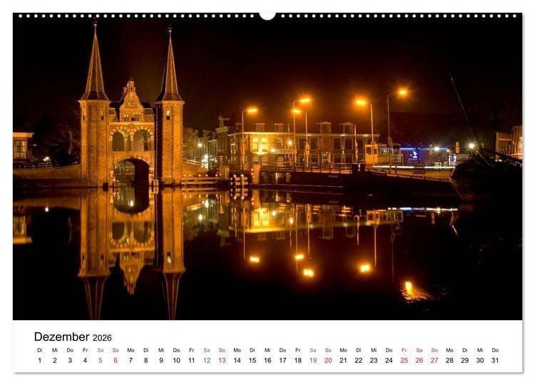 Produktbild: Friesland - Fryslan (hochwertiger Premium Wandkalender 2026 DIN A2 quer), Kunstdruck in Hochglanz