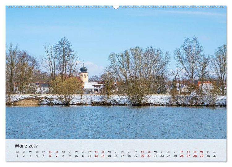 Produktbild: Naturparadies Altm&uuml;hlsee (Wandkalender 2027 DIN A2 quer), CALVENDO Monatskalender