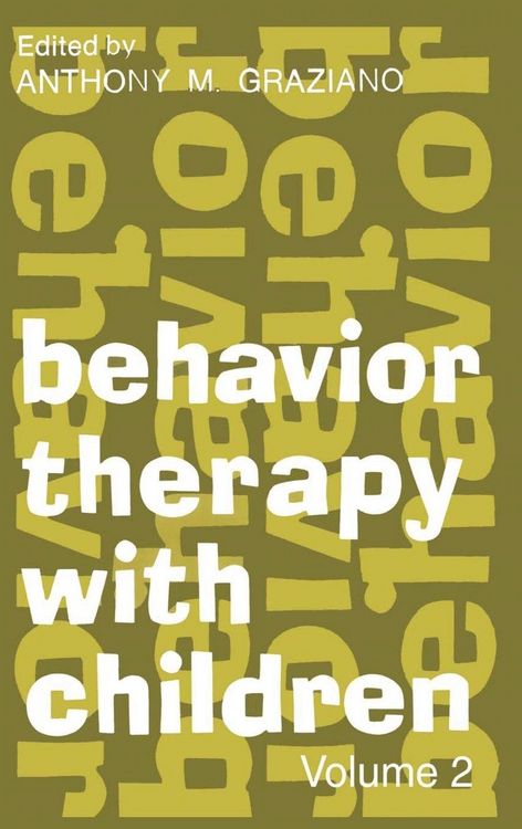 Produktbild: Behavior Therapy with Children