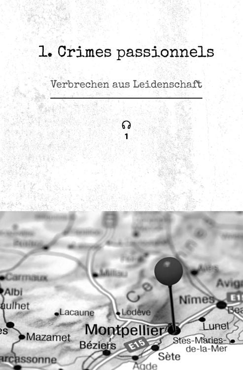 Produktbild: Langenscheidt Krimi zweisprachig Franz&ouml;sisch - Crimes passionnels - Verbrechen aus Leidenschaft (A1/A2)