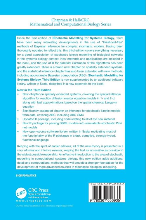 Produktbild: Stochastic Modelling for Systems Biology, Third Edition