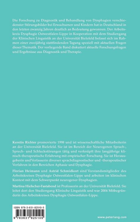Produktbild: Aktuelle Aspekte der Dysphagiediagnostik und Behandlung