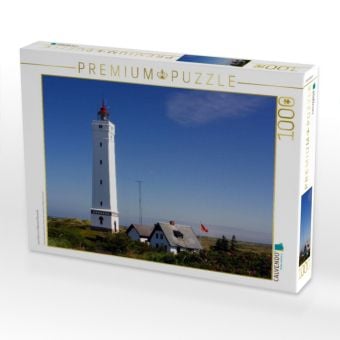 Produktbild: CALVENDO Puzzle Leuchtturm in Bl&aring;vand (Blavand) | 1000 Teile Lege-Gr&ouml;&szlig;e 64x48cm Foto-Puzzle f&uuml;r gl&uuml;ckliche Stunden