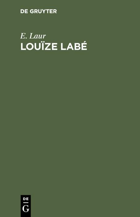 Produktbild: Lou&iuml;ze Lab&eacute;