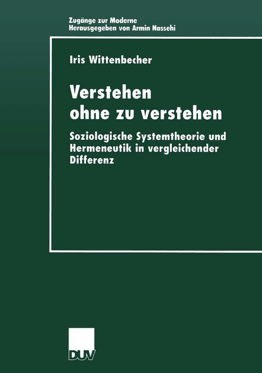 Produktbild: Verstehen ohne zu verstehen
