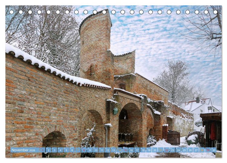 Produktbild: Herzogstadt Erding (Tischkalender 2026 DIN A5 quer), CALVENDO Monatskalender