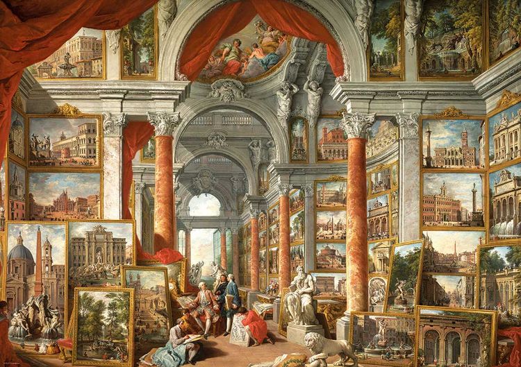 Produktbild: Galerie der Ansichten des modernen Rom