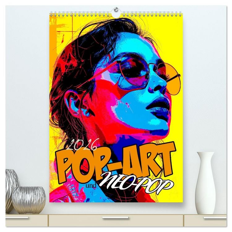 Produktbild: Pop-Art und Neo-Pop (hochwertiger Premium Wandkalender 2026 DIN A2 hoch), Kunstdruck in Hochglanz