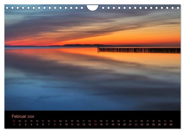 Produktbild: Sonnenuntergang (Wandkalender 2026 DIN A4 quer), CALVENDO Monatskalender