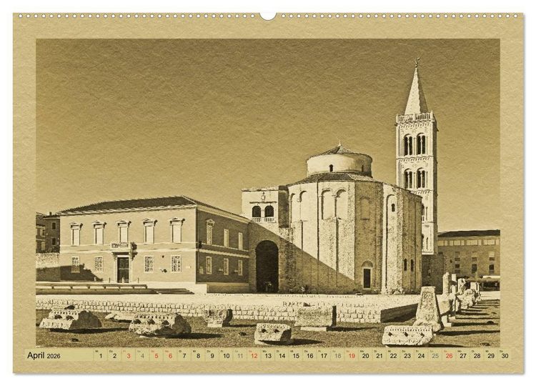 Produktbild: Kroatien (Wandkalender 2026 DIN A2 quer), CALVENDO Monatskalender
