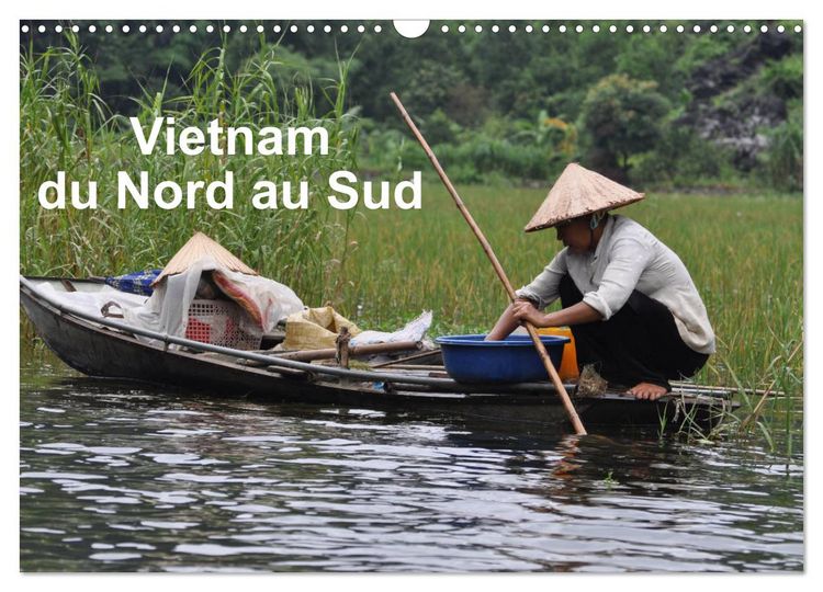Produktbild: Vietnam du Nord au Sud (Calendrier mural 2026 DIN A3 vertical), CALVENDO calendrier mensuel