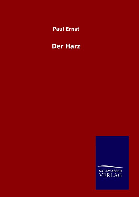 Produktbild: Der Harz