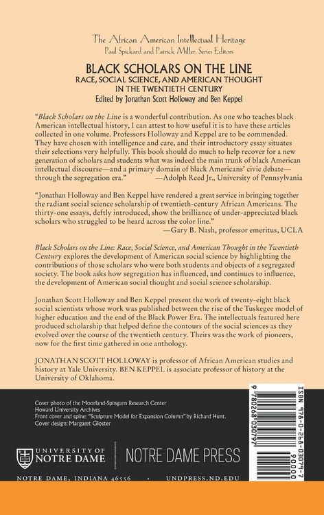 Produktbild: Black Scholars on the Line