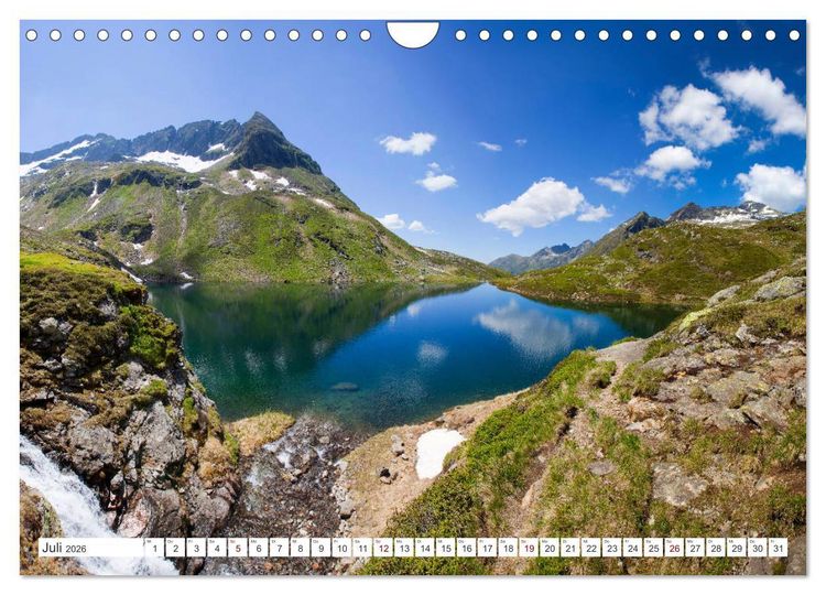 Produktbild: Ennstaler Bergseen in den Schladminger Tauern (Wandkalender 2026 DIN A4 quer), CALVENDO Monatskalender