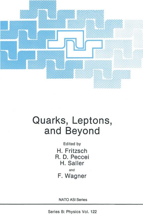 Produktbild: Quarks, Leptons, and Beyond