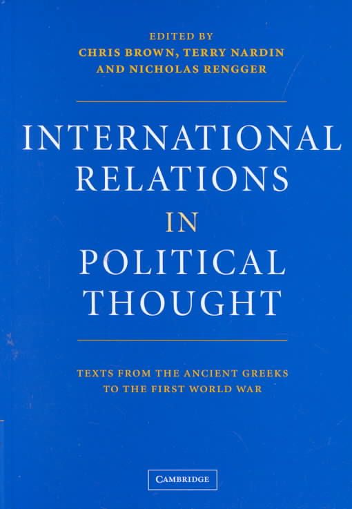 Produktbild: International Relations in Political Thought