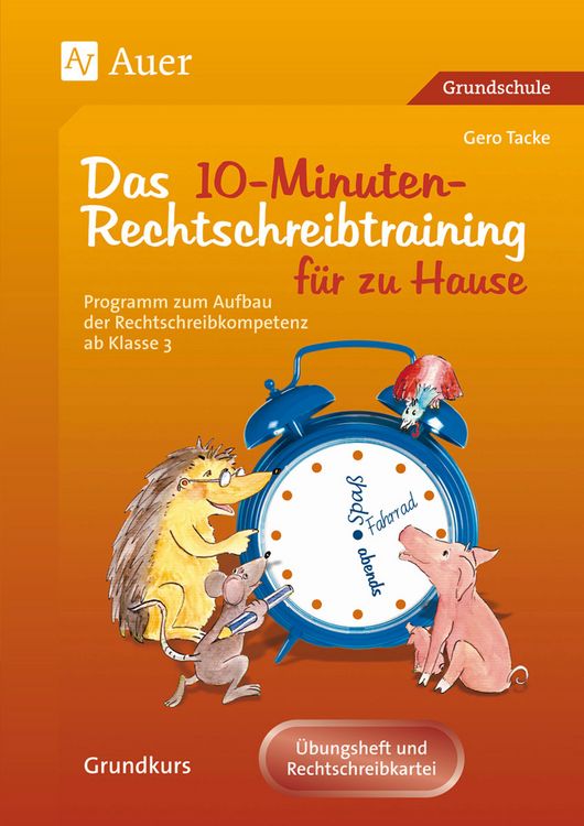 Produktbild: 10-Minuten-Rechtschreibtraining f&uuml;r zu Hause