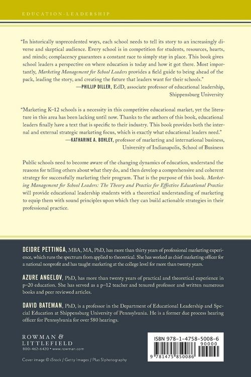 Produktbild: Marketing Management for School Leaders