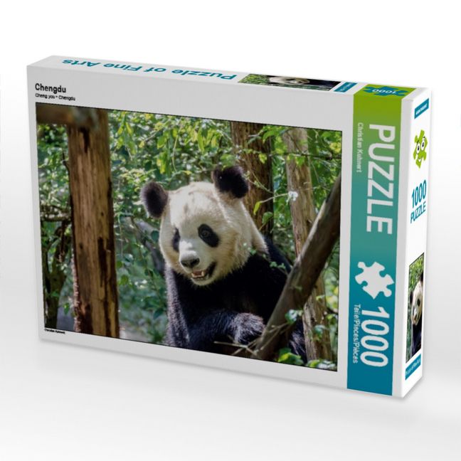 Produktbild: CALVENDO Puzzle Chengdu | 1000 Teile Lege-Gr&ouml;&szlig;e 64x48cm Foto-Puzzle f&uuml;r gl&uuml;ckliche Stunden