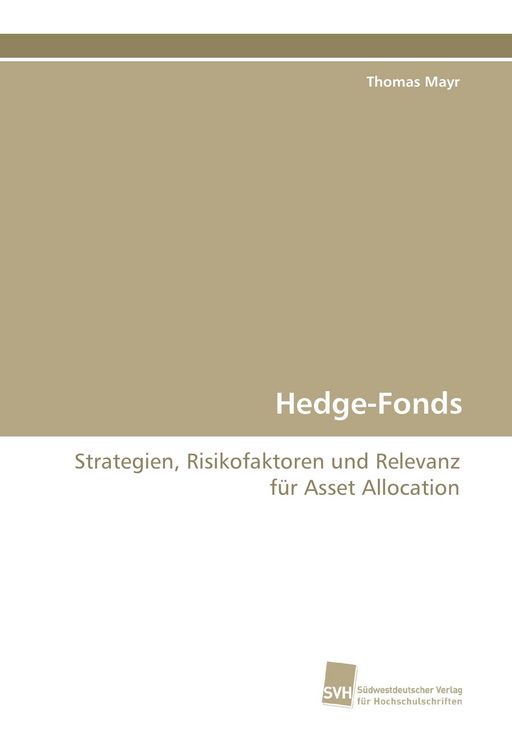 Produktbild: Hedge-Fonds