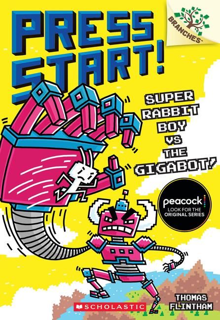 Produktbild: Super Rabbit Boy vs. the Gigabot!: A Branches Book (Press Start! #16)