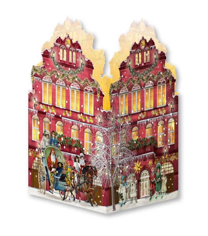 Produktbild: Mini-Adventskalender &ndash; Nostalgische Weihnachtsh&auml;user