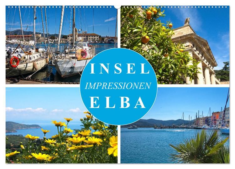 Produktbild: Insel Elba Impressionen (Wandkalender 2027 DIN A2 quer), CALVENDO Monatskalender