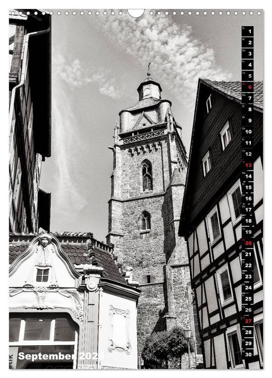 Produktbild: Ein Blick auf Bad Wildungen (Wandkalender 2026 DIN A3 hoch), CALVENDO Monatskalender