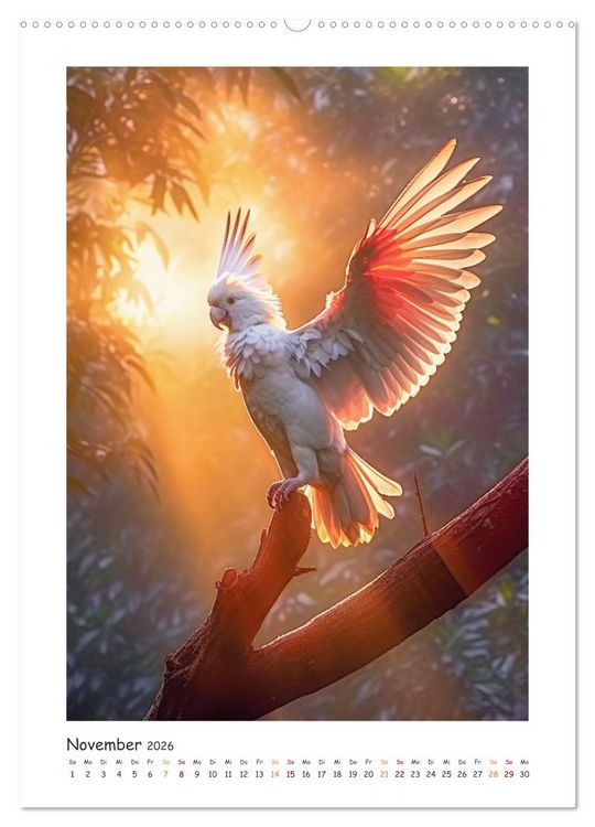 Produktbild: Tanz der V&ouml;gel (hochwertiger Premium Wandkalender 2026 DIN A2 hoch), Kunstdruck in Hochglanz
