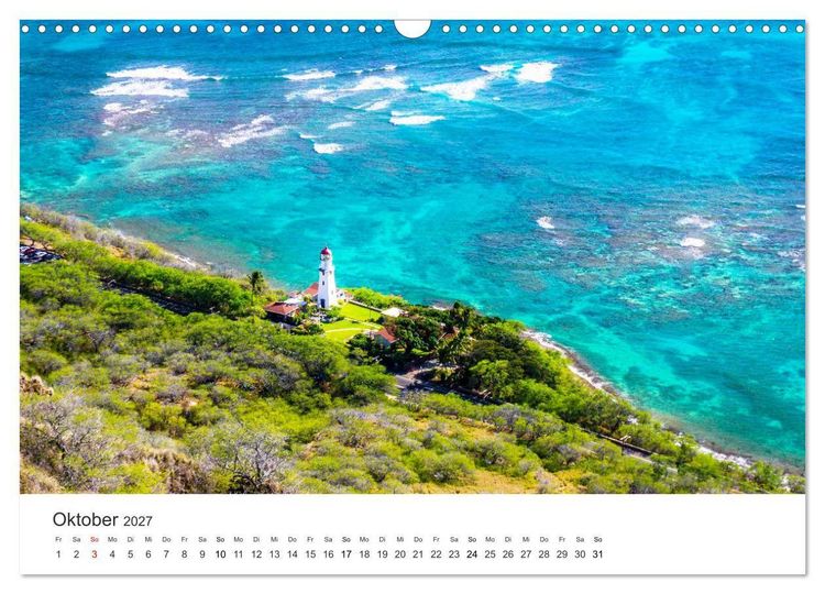 Produktbild: Himmlisches Hawaii (Wandkalender 2027 DIN A3 quer), CALVENDO Monatskalender