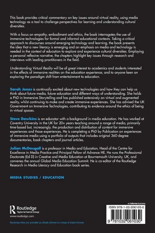 Produktbild: Understanding Virtual Reality