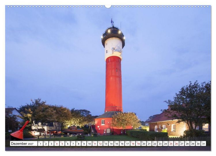 Produktbild: Wangerooge - Momente einer Reise (Wandkalender 2027 DIN A2 quer), CALVENDO Monatskalender