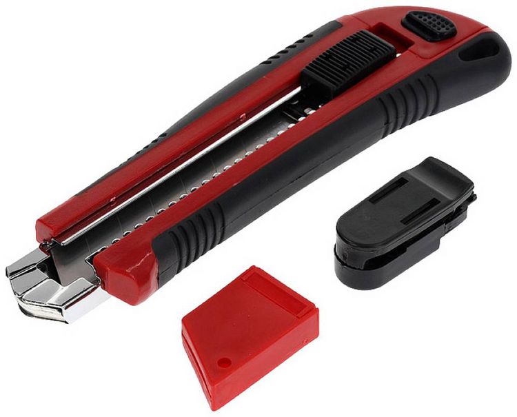 Produktbild: Gedore RED 3301605 Cuttermesser 5 Klingen-B.25mm m.Clip 1St.