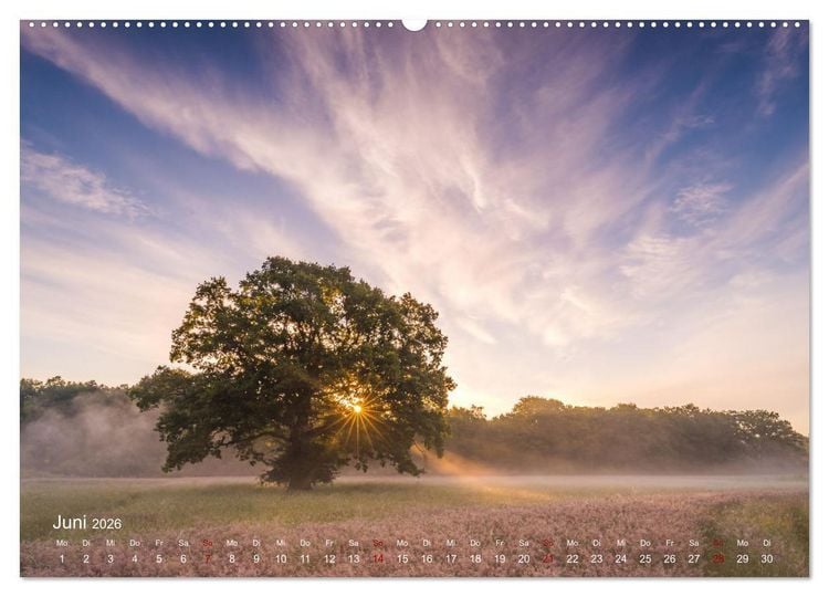 Produktbild: Landschaften und Natur 2026 (hochwertiger Premium Wandkalender 2026 DIN A2 quer), Kunstdruck in Hochglanz