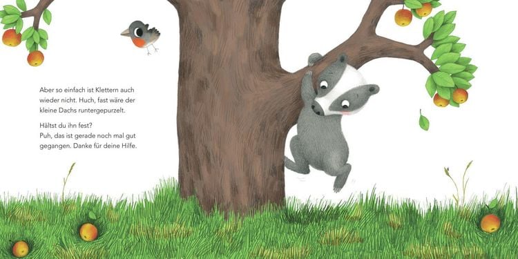 Produktbild: "Ich hab ein gro&szlig;es Aua", sagt der kleine Dachs (Trost-Buch)