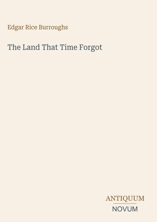 Produktbild: The Land That Time Forgot