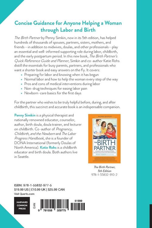 Produktbild: Birth Partner's Quick Reference Guide and Planner